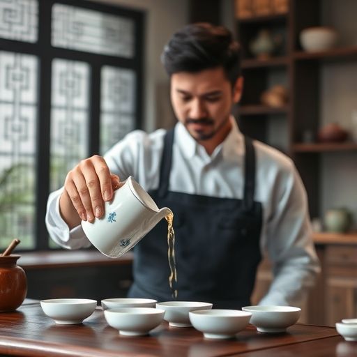 深圳茶艺师泡茶场景