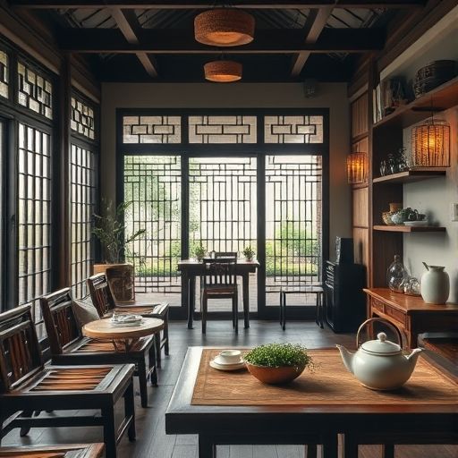 广州白云品茶工作室内部环境