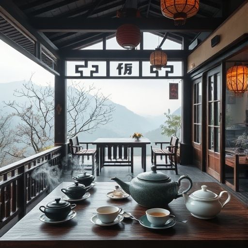 白云山脚下的茶肆