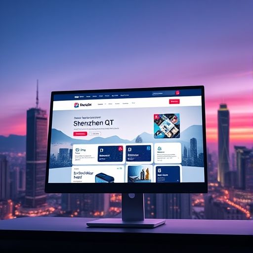 深圳QT资源网界面