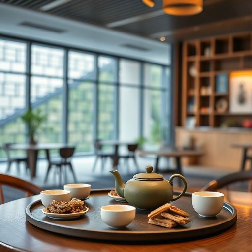 天河茶肆品茶场景