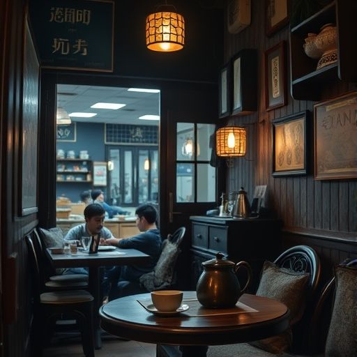 广州巷弄茶肆