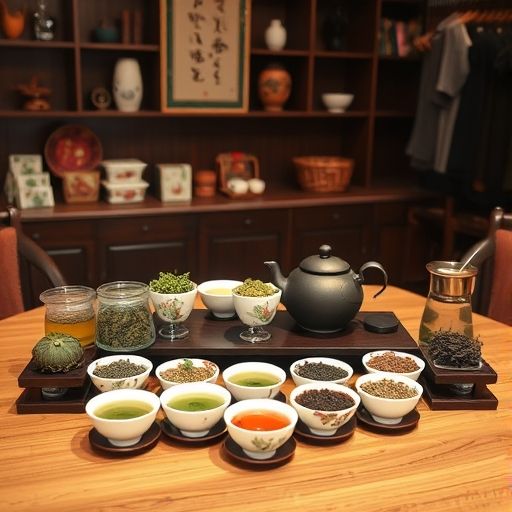 广州品茶工作室茶叶展示