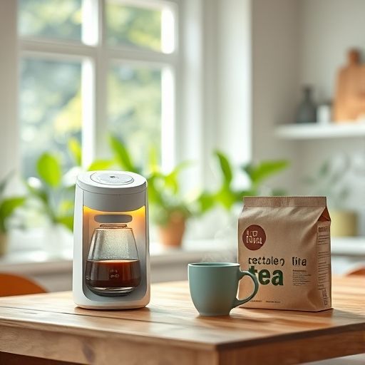 智能设备泡茶与环保包装