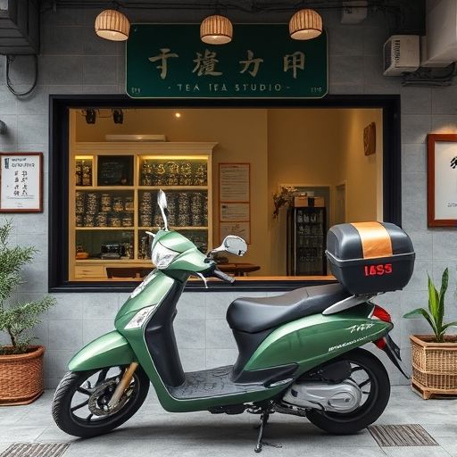 广州喝茶工作室外卖场景