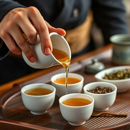 茶艺师泡茶