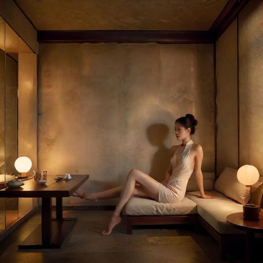 深圳浦友茶馆内部环境一角