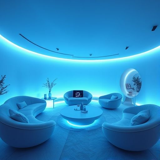 未来感休闲场所