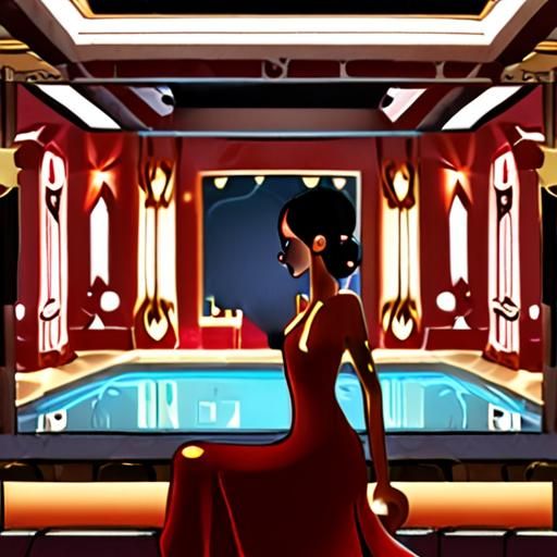 一品香69qm桑拿会所豪华夜场大厅实景