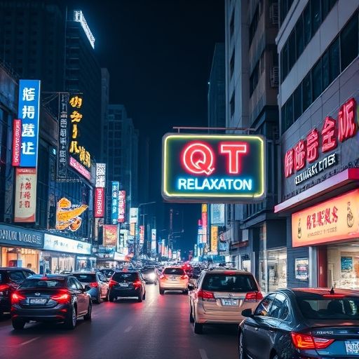 广州QT场周边夜景