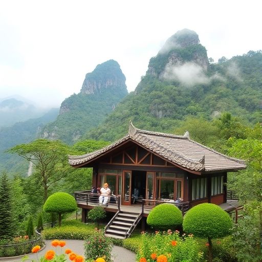 白云山脚下茶肆