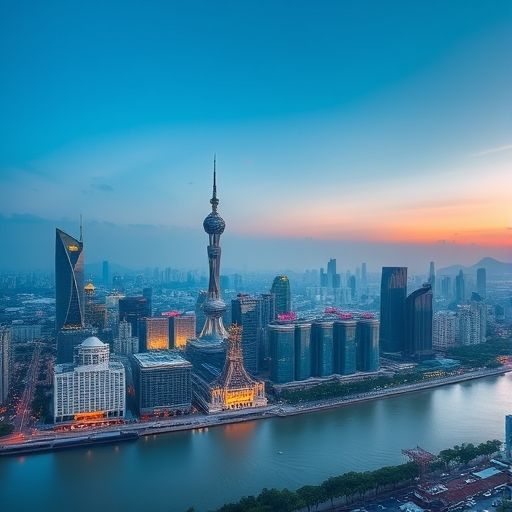 广州城市天际线