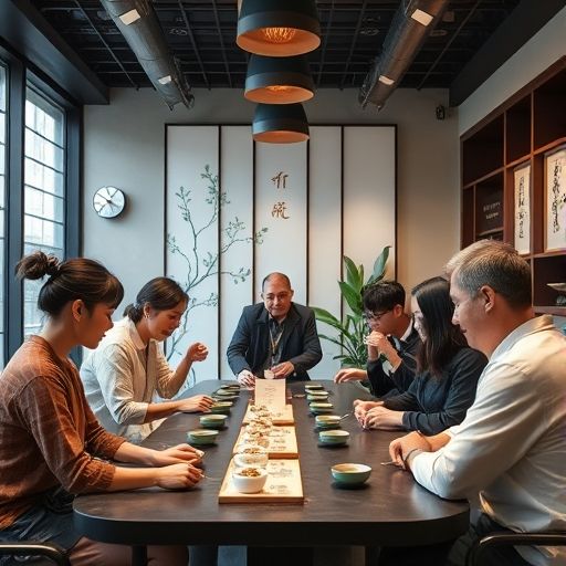 广州嫩茶工作室品茶活动