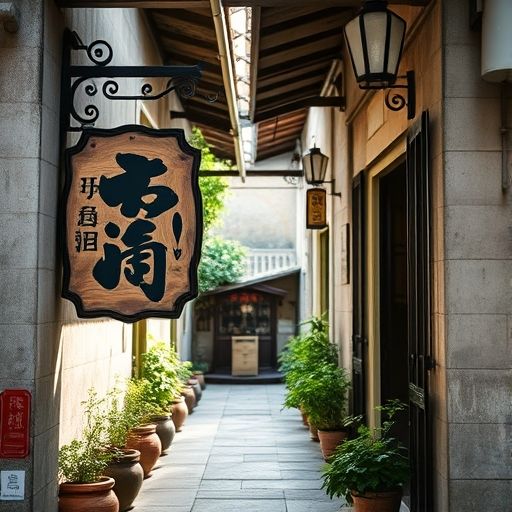 广州老城区品茶工作室外观