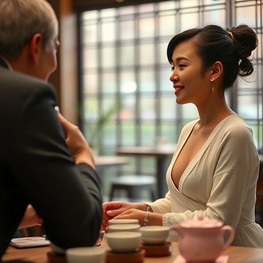 茶艺师专业服务瞬间