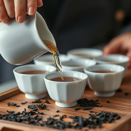 高端茶艺师泡茶