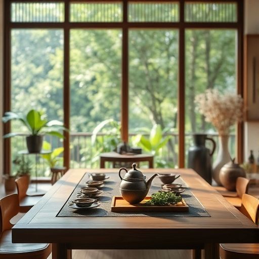 广州品茶工作室室内场景