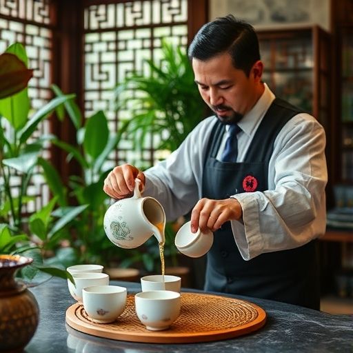 广州茶艺师冲泡场景