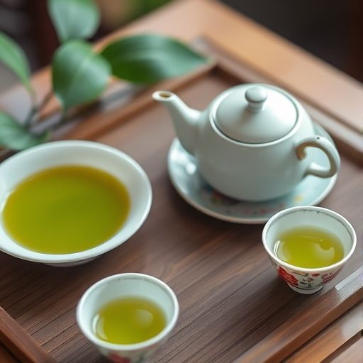 南山茶具与绿茶