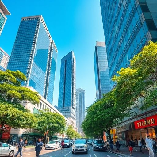 广州白云区街景