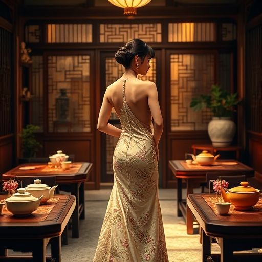 深圳茶肆内部环境