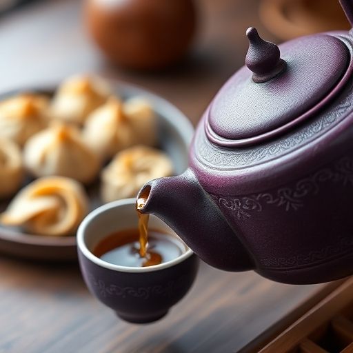 紫砂壶与广式点心搭配