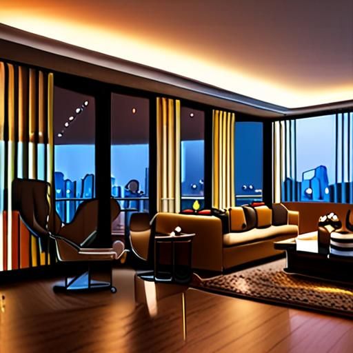 休息区全景展示