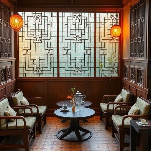 广州天河喝茶工作室内部环境