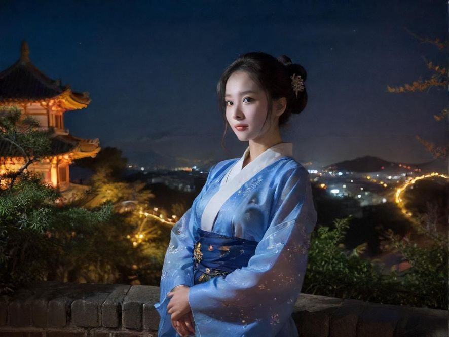 深圳璀璨的夜景与霓虹灯交织,远处是高楼大厦,近处是充满活力的娱乐场所,散发着都市的诱惑与神秘。