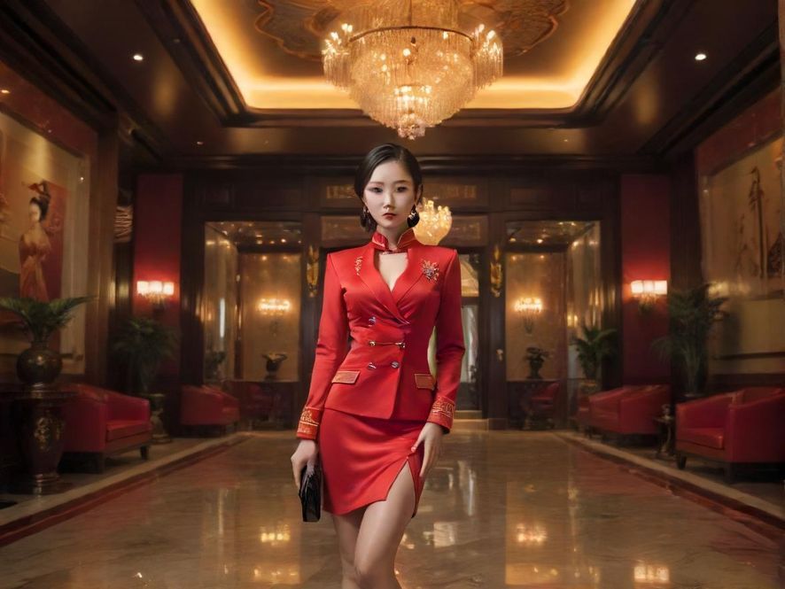 广州高端桑拿会所大厅实景