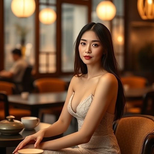 舒适放松的茶室环境