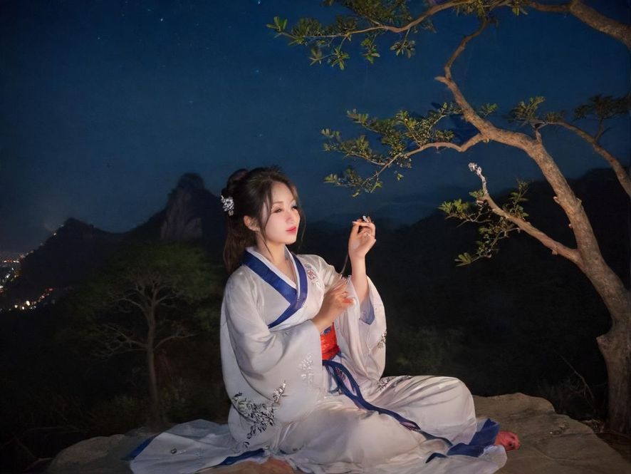 佛山夜场璀璨灯光