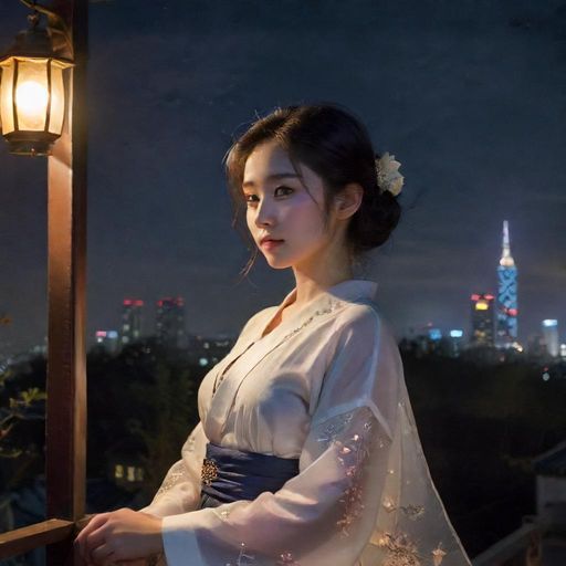 广州夜场会所的璀璨夜景