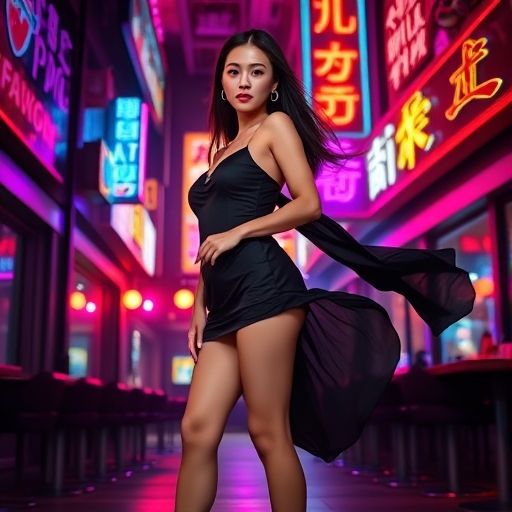 广州夜场会所夜景氛围展示