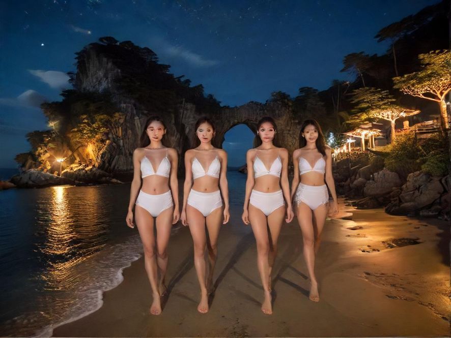 海珠区海之洲入口,广角镜头下展现其独特的艺术气息与自然风光,仿佛通往另一个世界。