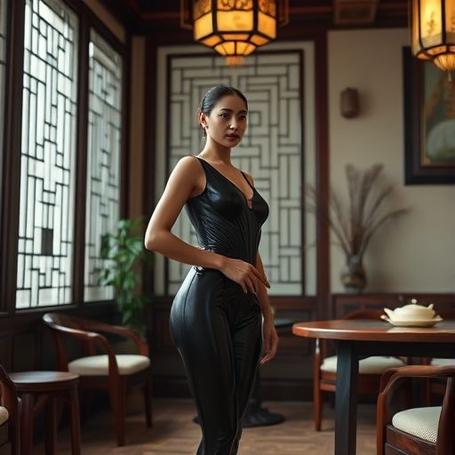 上海精致茶室内部环境