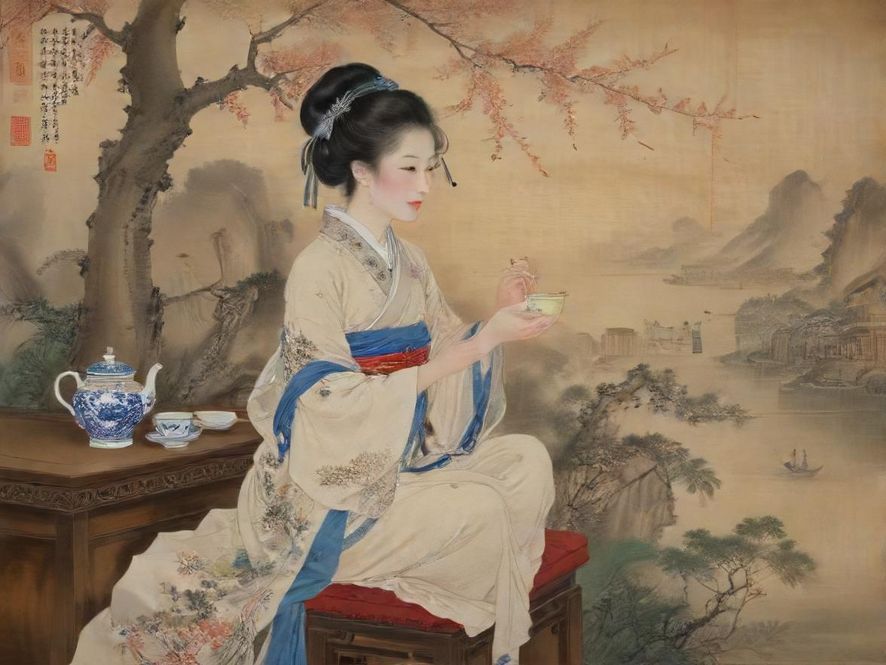 广州喝茶工作室茶艺表演场景