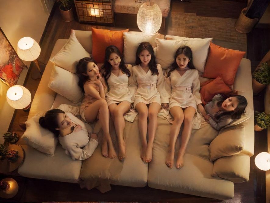 广佛茶室休闲场景