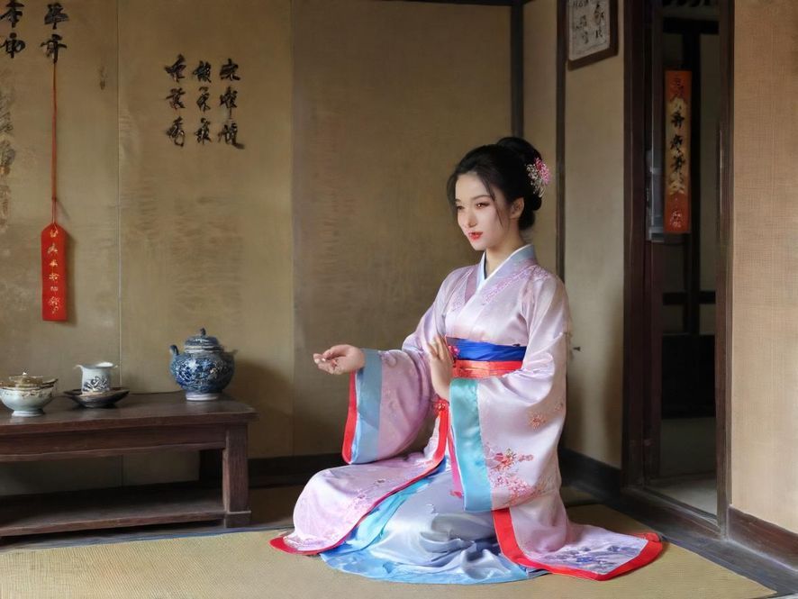 龙华茶肆的温馨氛围