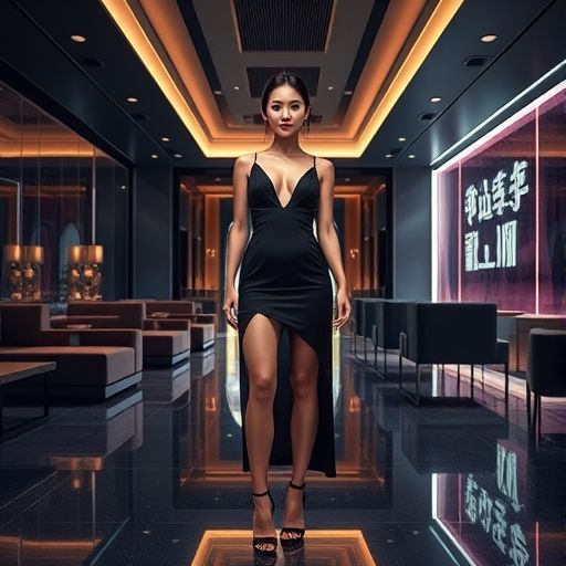 钟村夜场会所休息区环境展示