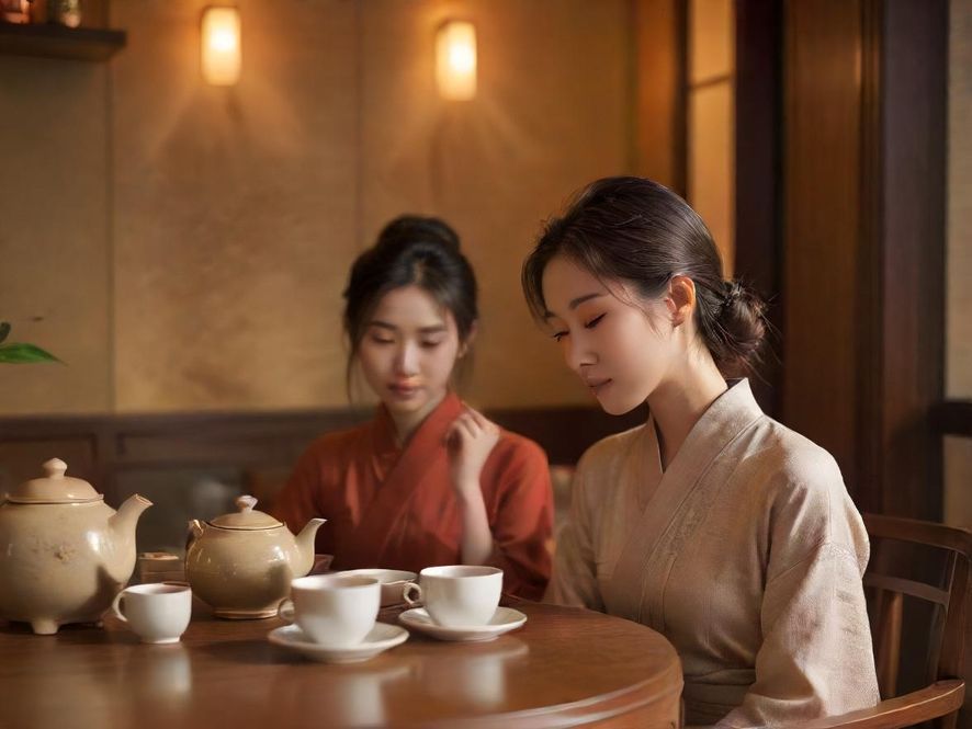 广州雅致茶室,营造私密放松氛围