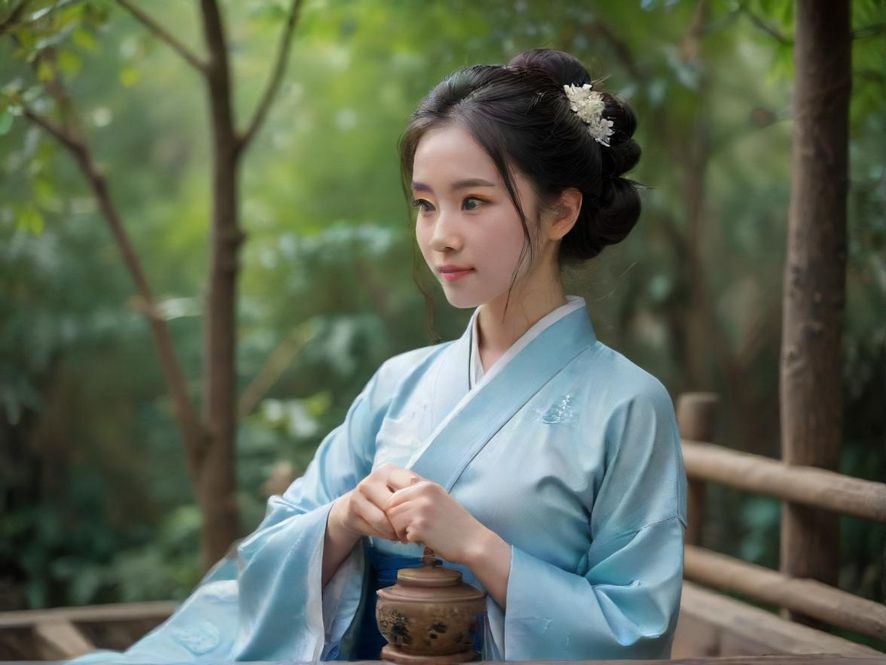 精致茶具在柔和光线下，营造出舒适宁静的休闲氛围。