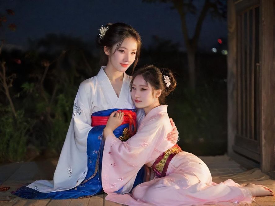 广州夜场派对的炫彩舞池