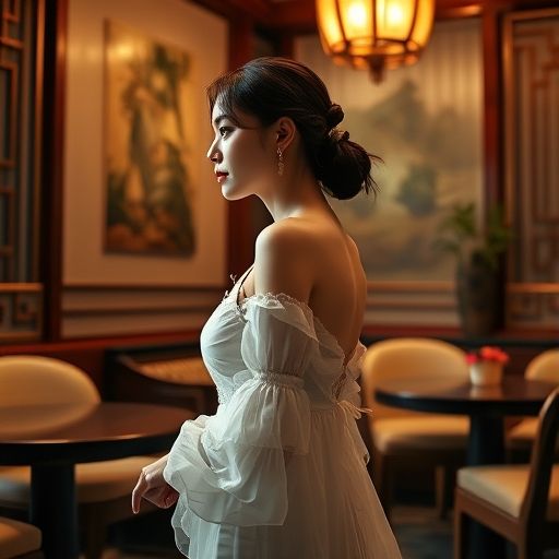 雅致的温州茶社内部景观