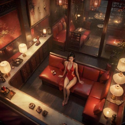 高端休闲会所内部环境展示