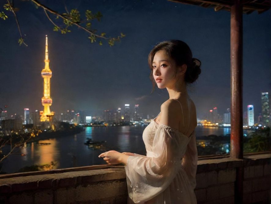 在夜色中寻找方向的人