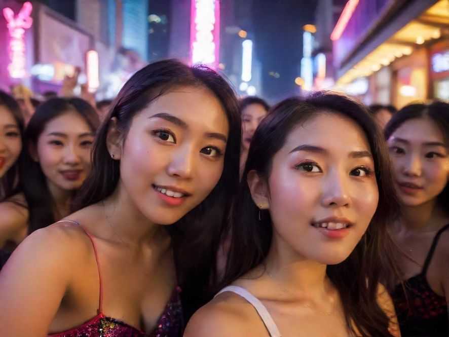 深圳夜店狂欢氛围图