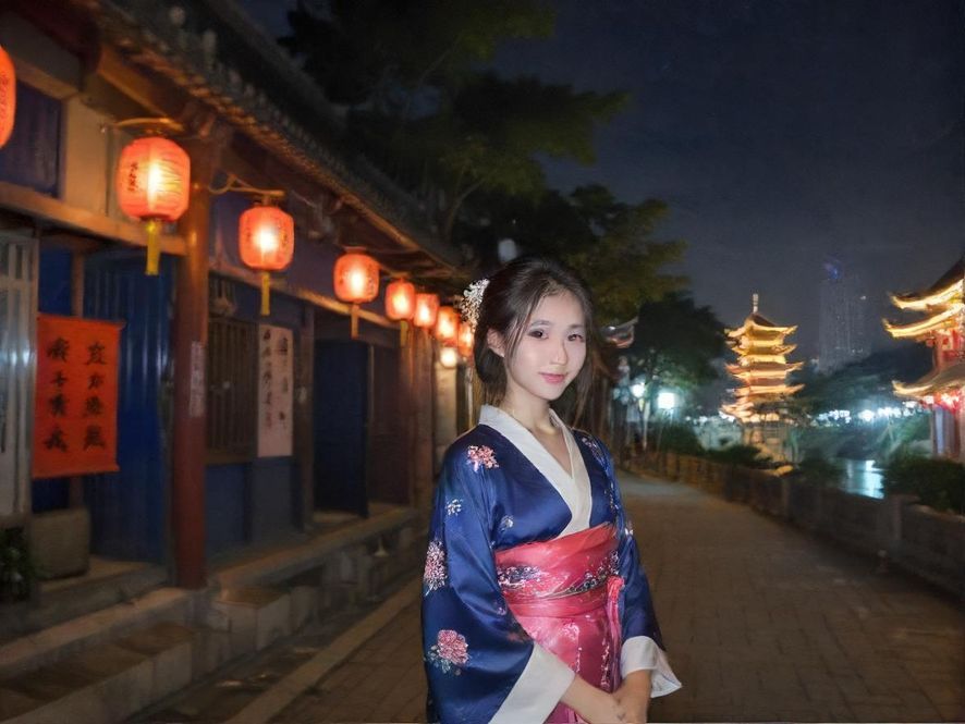 深圳璀璨的城市夜景