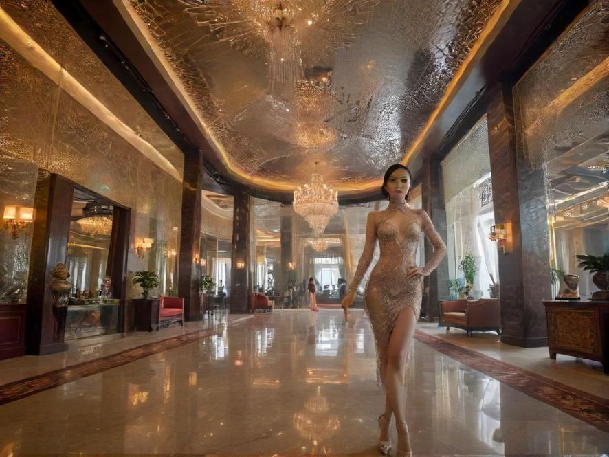 广州豪华会所大堂