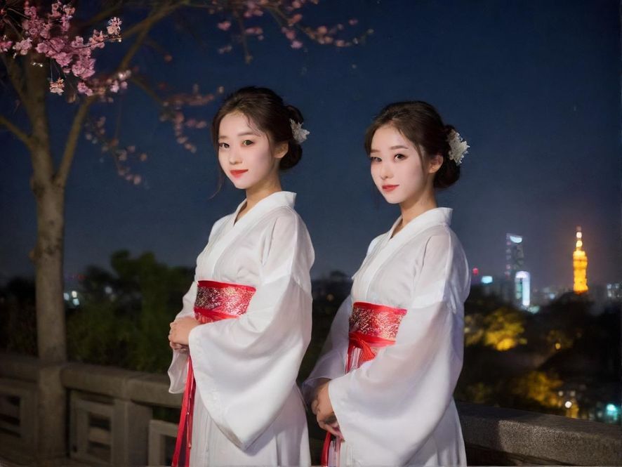 广州繁华夜景一角